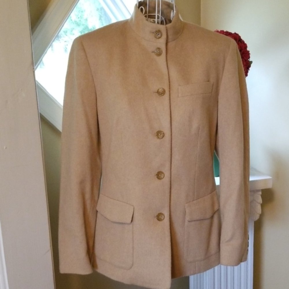 Talbots Pure Camel Hair Blazer